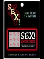 SEX! SCRATCH TICKETS
